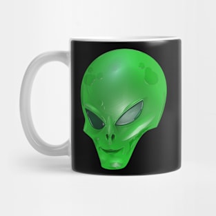 Green Alien Creature Mug